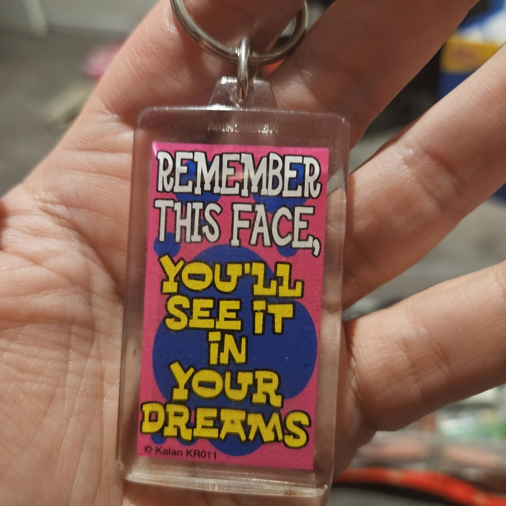 Colorful Keychain with Fun Message - Picture 1 of 1